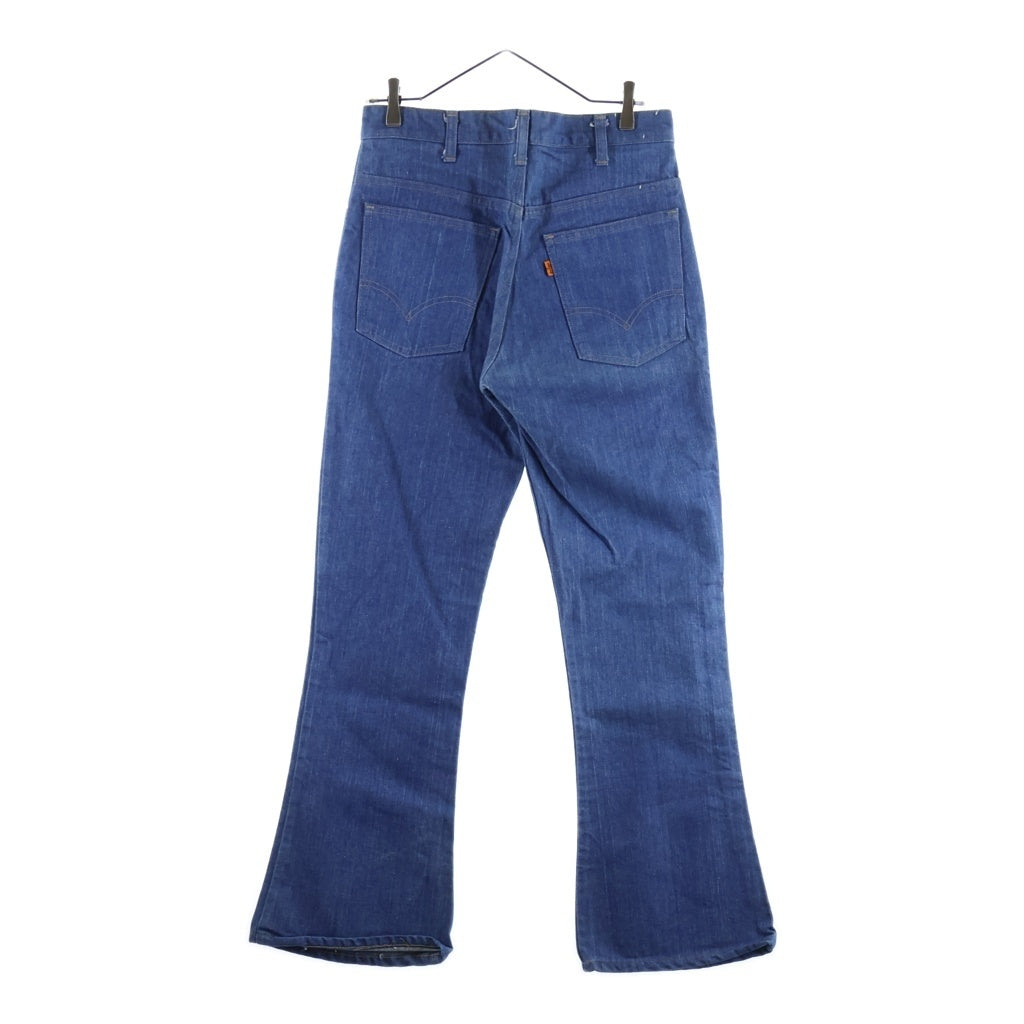 Levi's(リーバイス) 70s 646 ベルボトム 42TALONジップ オレンジタブ フレアジーンズ デニムパンツ インディゴ ‐