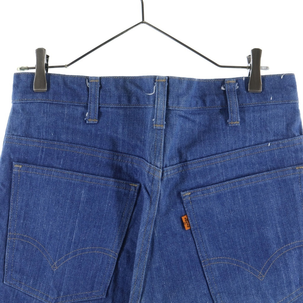 Levi's(リーバイス) 70s 646 ベルボトム 42TALONジップ オレンジタブ フレアジーンズ デニムパンツ インディゴ ‐