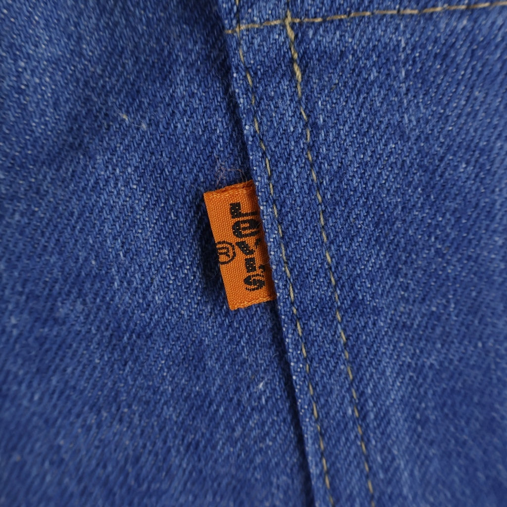 Levi's(リーバイス) 70s 646 ベルボトム 42TALONジップ オレンジタブ フレアジーンズ デニムパンツ インディゴ ‐