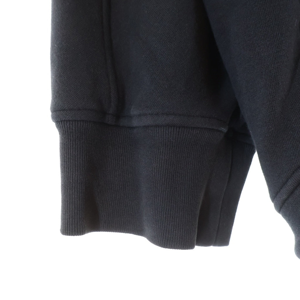 BALENCIAGA(バレンシアガ) 16AW ロゴプリント ジップアップパーカー ブラック 482205 TYK30
