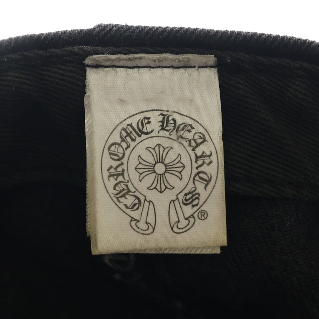 CHROME HEARTS(クロムハーツ) HORSESHOE CHPLUS ホースシュー CHプラス ベースボールキャップ ブラック