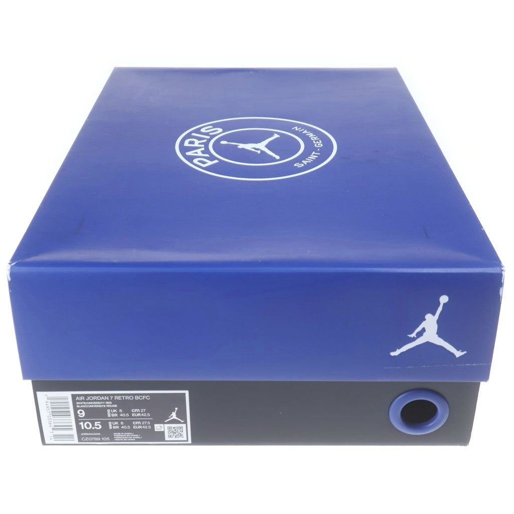 NIKE(ナイキ) ×PSG Nike Air Jordan 7 Retro CZ0789-105 エアジョーダン7 レトロ ハイカットスニーカー ホワイト US9/27cm