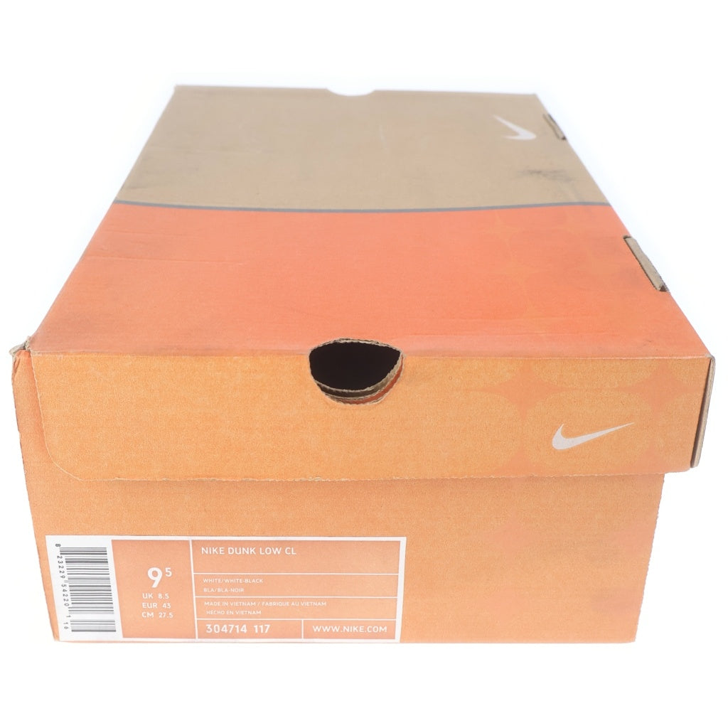 NIKE(ナイキ) DUNK LOW SL JORDAN PACK ダンクロー ジョーダンパック ローカットスニーカー ホワイト/ブラック US9.5/27.5cm 304714-117