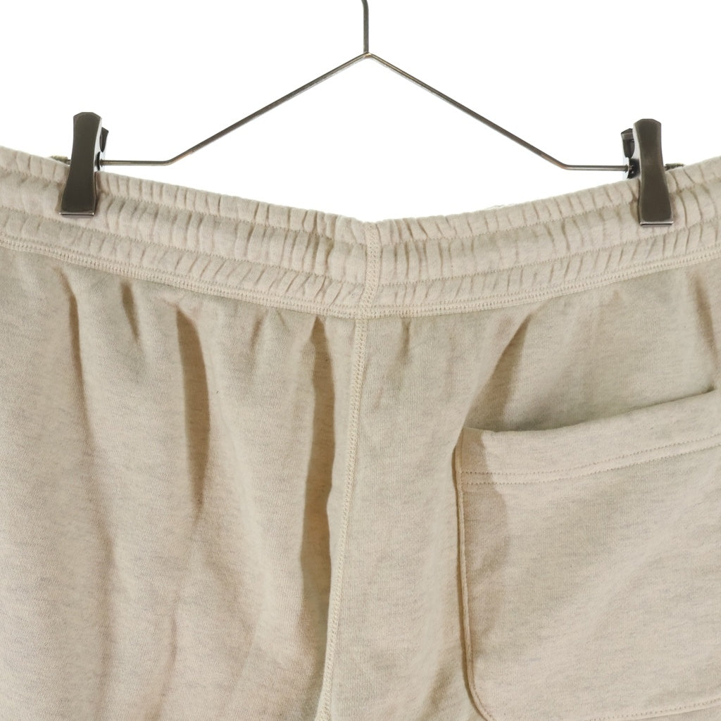 SAINT MICHAEL(セントマイケル) 24SS SWEAT SHORTS ロゴプリント スウェット ショーツ ハーフパンツ アイボリー SM-YS8-0000-047