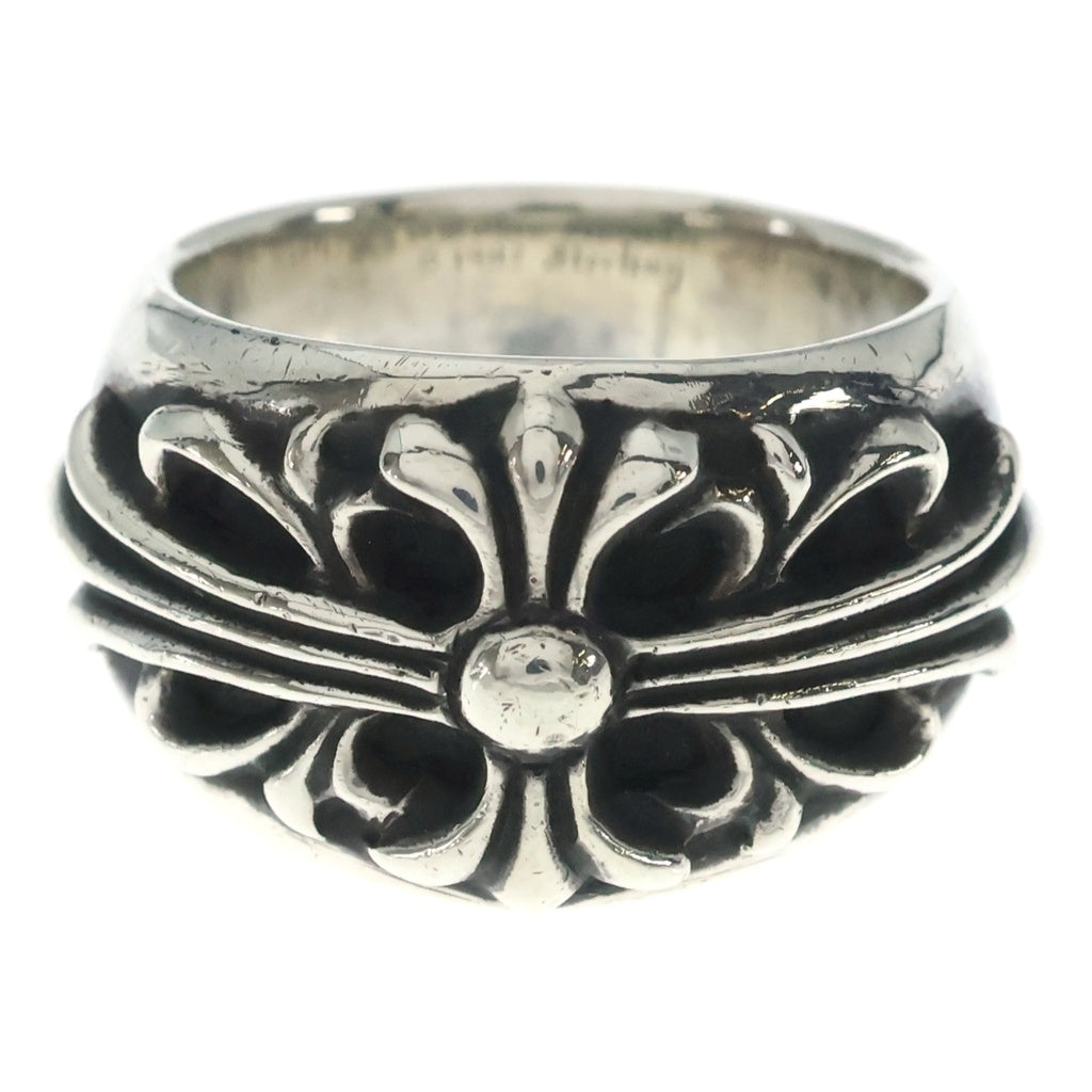CHROME HEARTS(クロムハーツ) FLRL CRS フローラルクロス リング シルバー BCA346