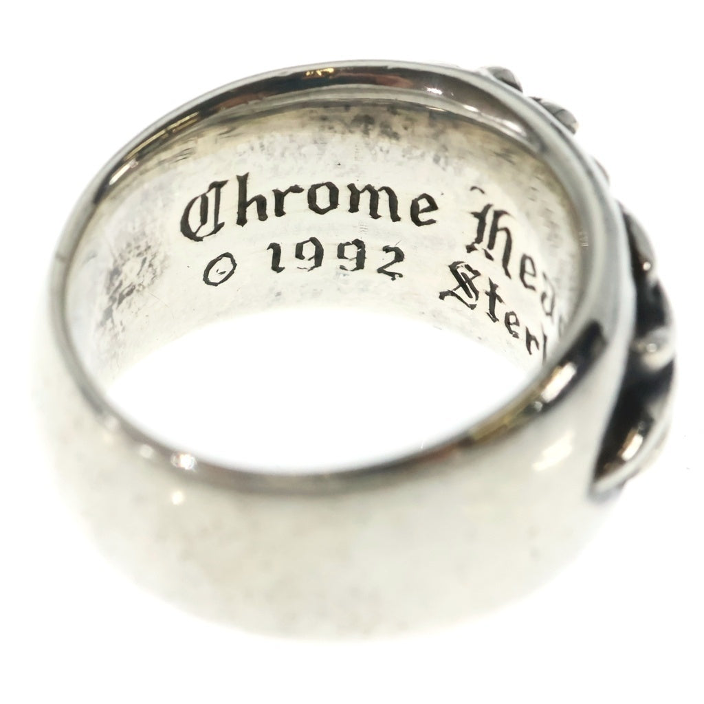 CHROME HEARTS(クロムハーツ) FLRL CRS フローラルクロス リング シルバー BCA346