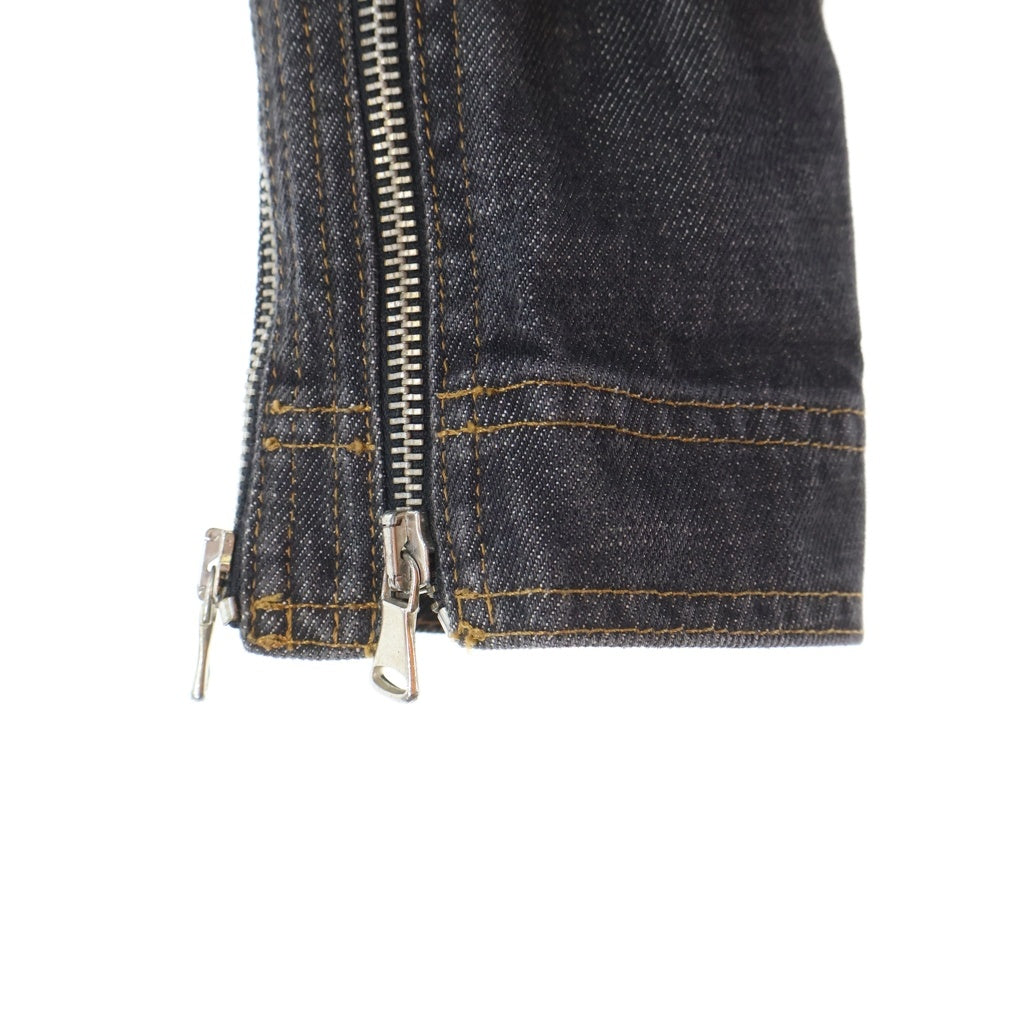 D&G(ディーアンドジー) Multi Zipper Biker Jacket マルチジッパーバイカージャケット インディゴ