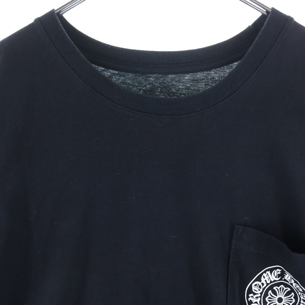 CHROME HEARTS(クロムハーツ) ×HEROES PROJECT S/S TEE ヒーローズプロジェクト バックプリント半袖Tシャツ クルーネックカットソー ブラック