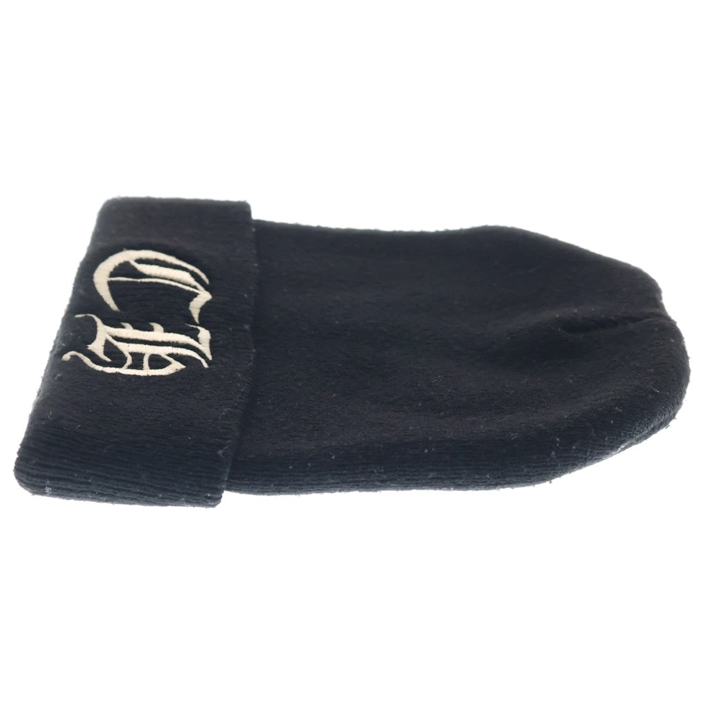 CHROME HEARTS(クロムハーツ) OLD WATCH CAP CHロゴ刺繍 ビーニー ニット帽 帽子 ブラック