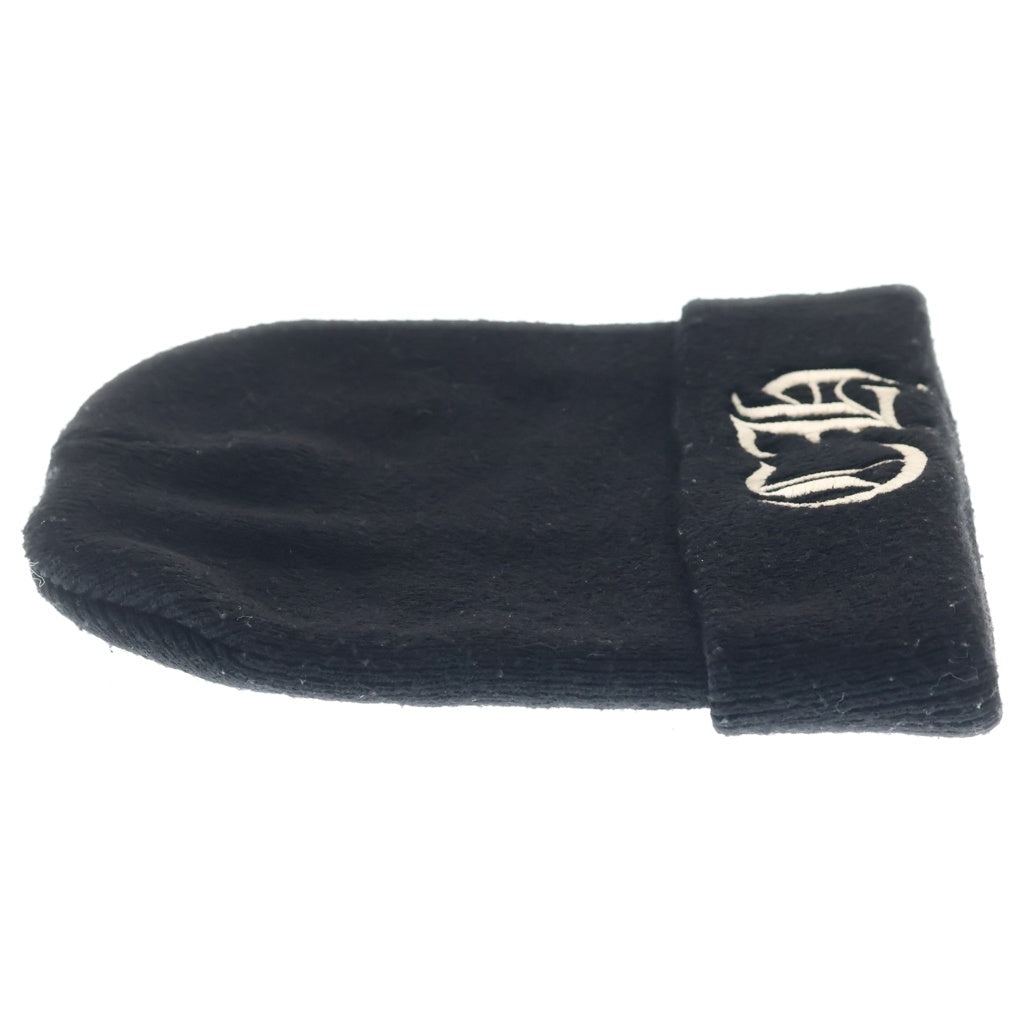 CHROME HEARTS(クロムハーツ) OLD WATCH CAP CHロゴ刺繍 ビーニー ニット帽 帽子 ブラック