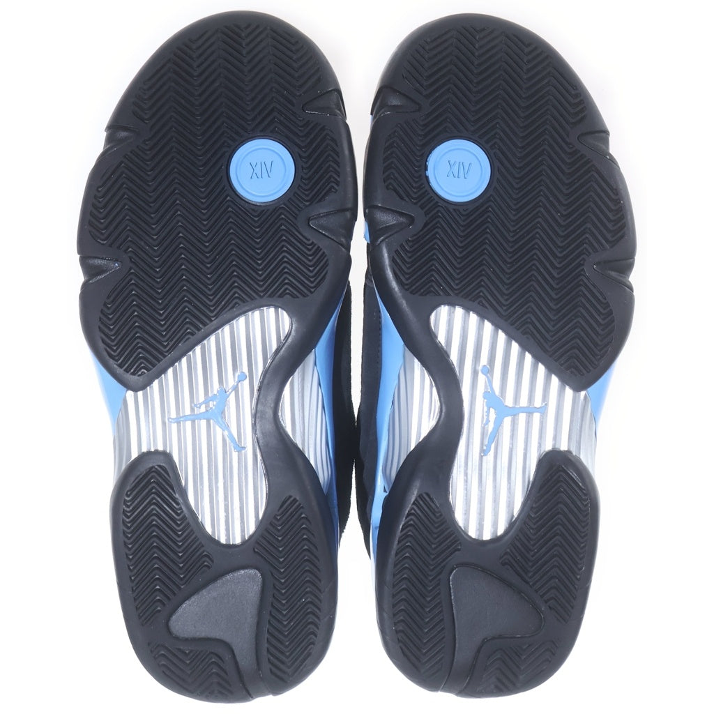 NIKE(ナイキ) Air Jordan 14 Retro 487471-007 エアジョーダン 14 レトロ ハイカットスニーカー ブラック/ブルー US8.5/26.5cm 487471-007