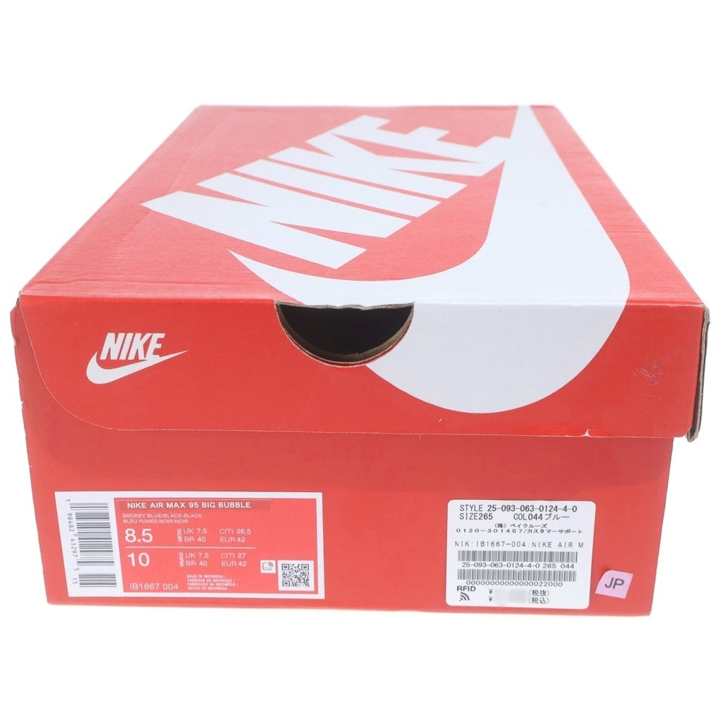 NIKE(ナイキ) AIR MAX 95 OG エア マックス 95 OG ローカットスニーカー ブラック US8.5/26.5cm IB1667-004