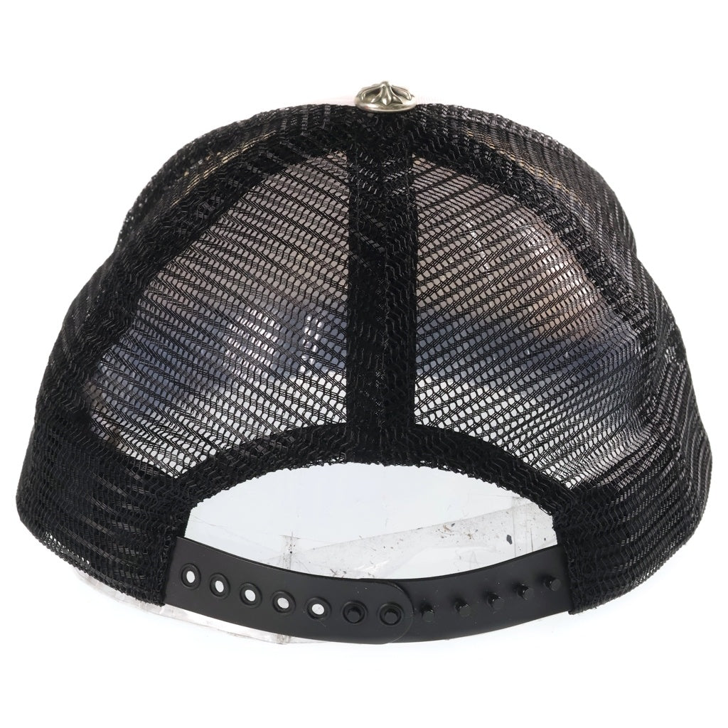 CHROME HEARTS(クロムハーツ) TRUCKER CAP トラッカーキャップ CHパッチクロスボール付メッシュキャップ ブラック
