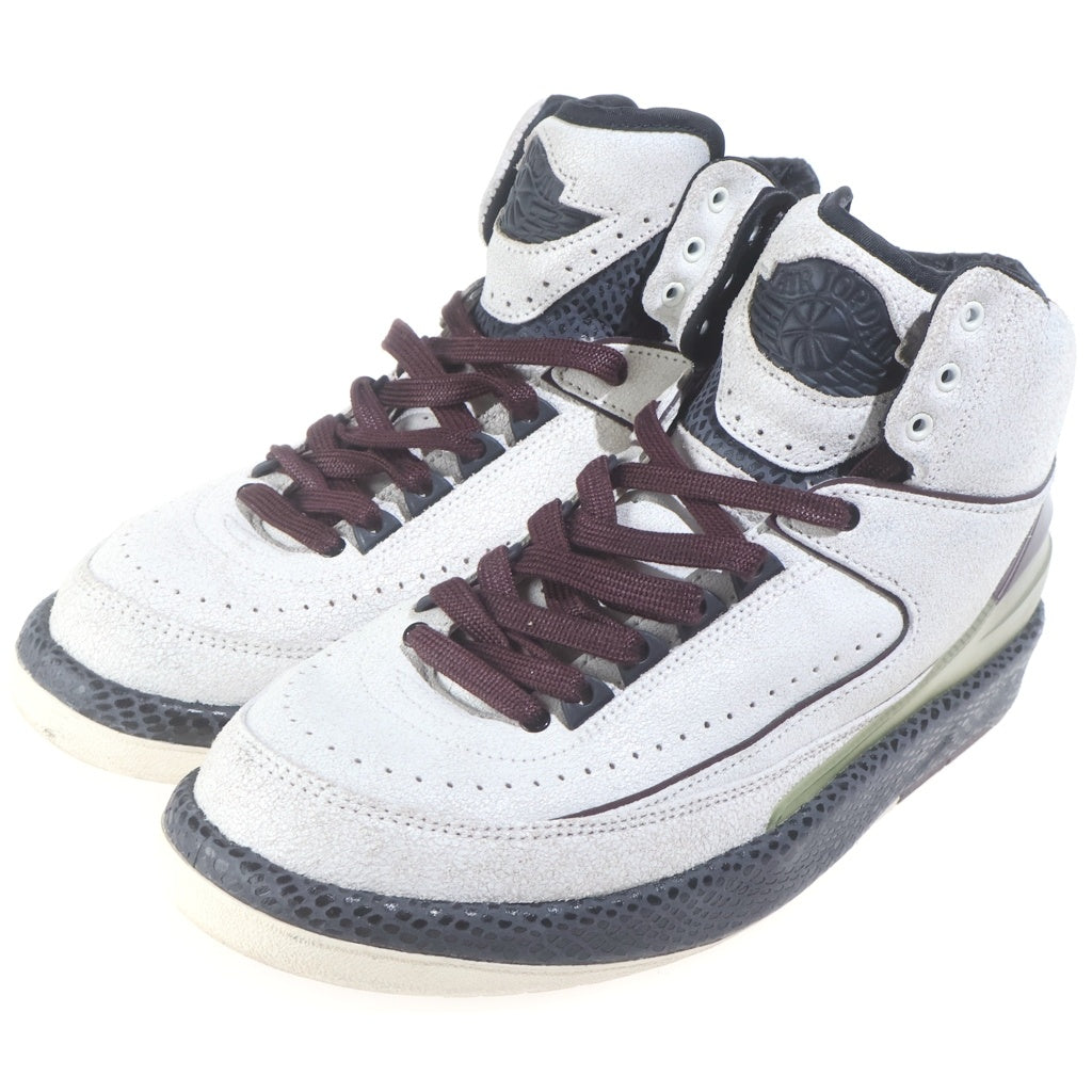 NIKE(ナイキ) ×A MA MANIERE AIR JORDAN 2 RETRO SP ア マ マニエール エアジョーダン ハイカットスニーカー バーガンディ DO7216-100 US9/27cm