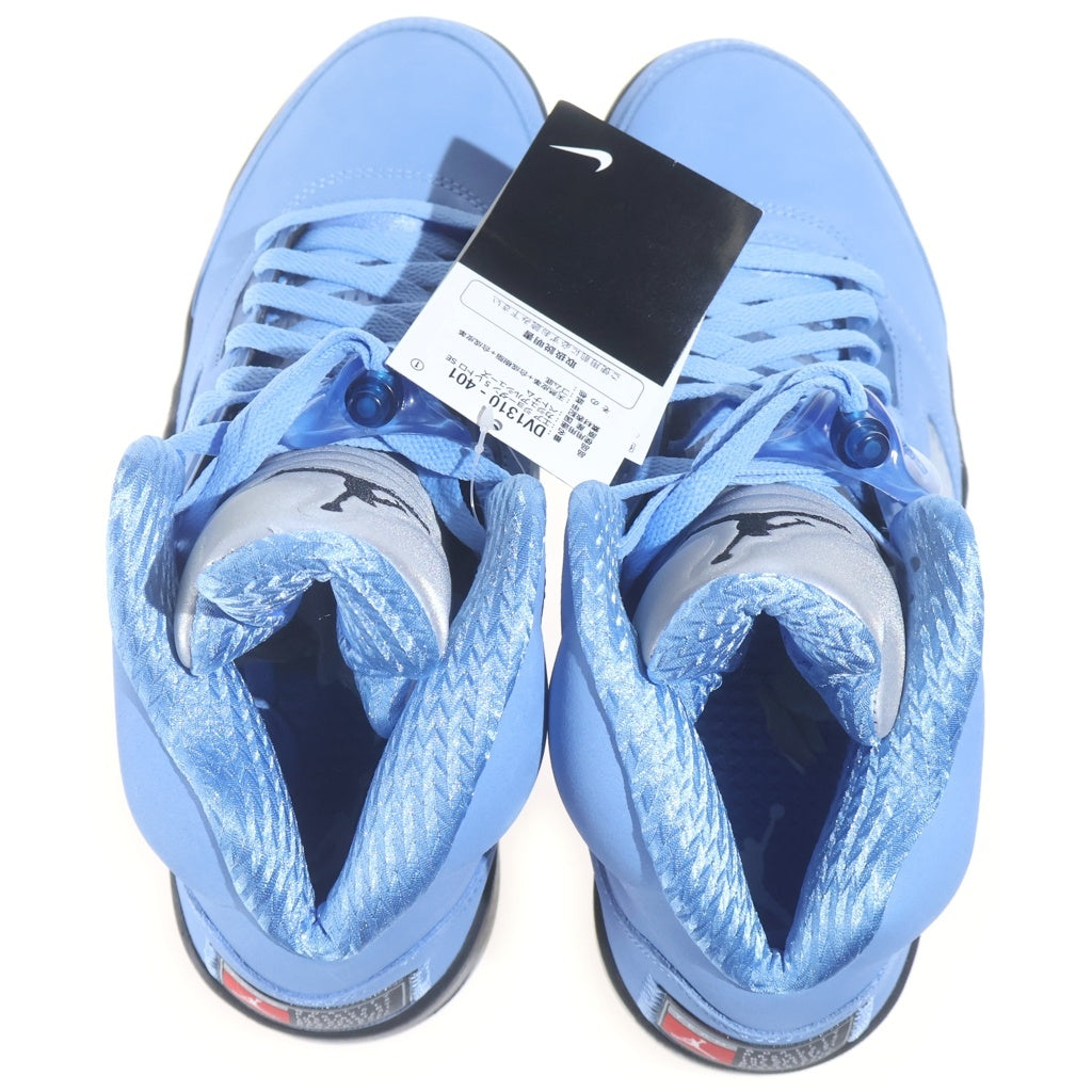 NIKE(ナイキ) IR JORDAN 5 RETRO SE UNIVERSITY BLUE エアジョーダン5 ユニバーシティブルー ハイカットスニーカー ブルー DV1310-401 US9/27cm