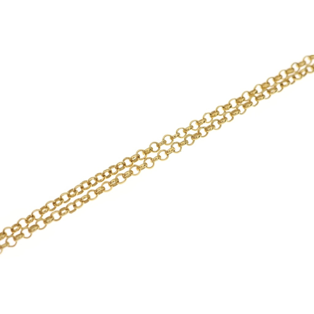 CHROME HEARTS(クロムハーツ) 22K NECKCHAIN R20 ロールチェーンネックレス 20inch ゴールド BCA011