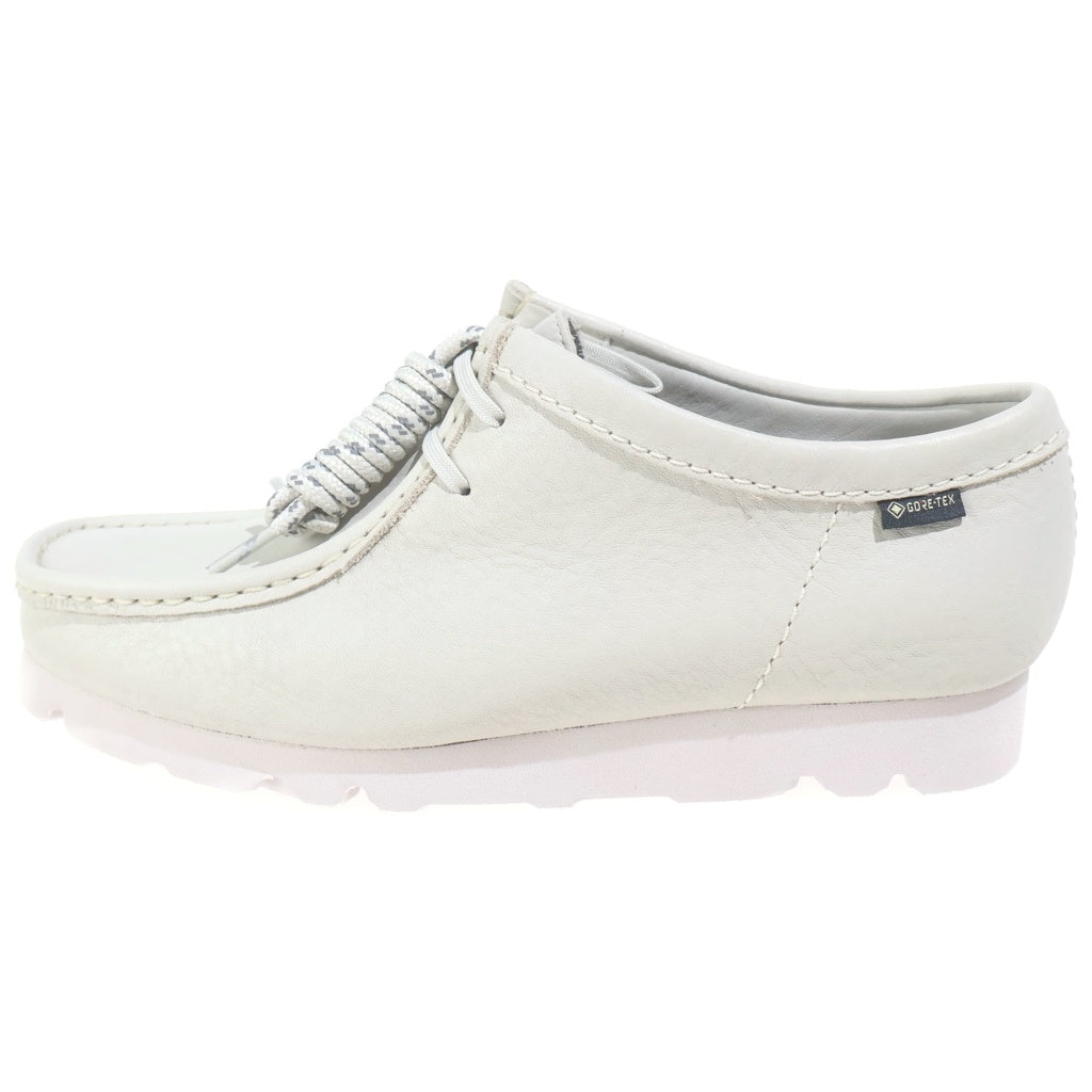 Clarks(クラークス) Wallabee GTX ワラビー GORE-TEX ホワイト 261855417075