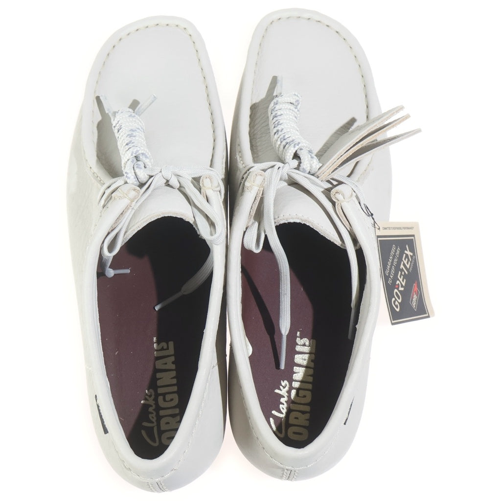 Clarks(クラークス) Wallabee GTX ワラビー GORE-TEX ホワイト 261855417075