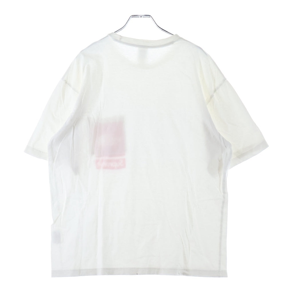 SUPREME(シュプリーム) 23SS ×THE NORTH FACE Printed Pocket Tee ザノースフェイス プリントポケット クルーネック半袖Tシャツ ショートスリーブカットソー ホワイト NF0A84OZFN4