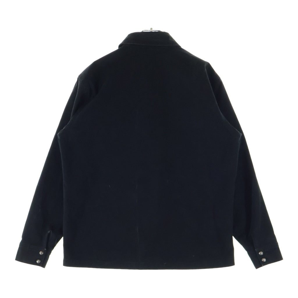 CHROME HEARTS(クロムハーツ) CRS PATCH WORK DOG ワークドッグクロスパッチデニムシャツジャケット ブラック ‐