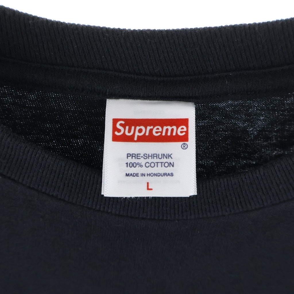SUPREME(シュプリーム) 26SS Spider-Man Tee スパイダーマン フロントプリント クルーネック 半袖Tシャツ カットソー ブラック