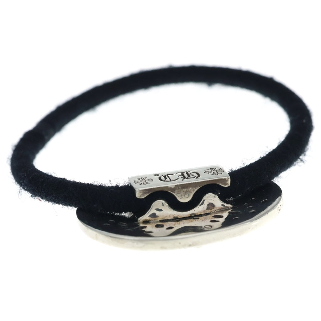 CHROME HEARTS(クロムハーツ) HAIRBAND クラシックオーバル ヘアバンド ヘアゴムコンチョ シルバー ‐