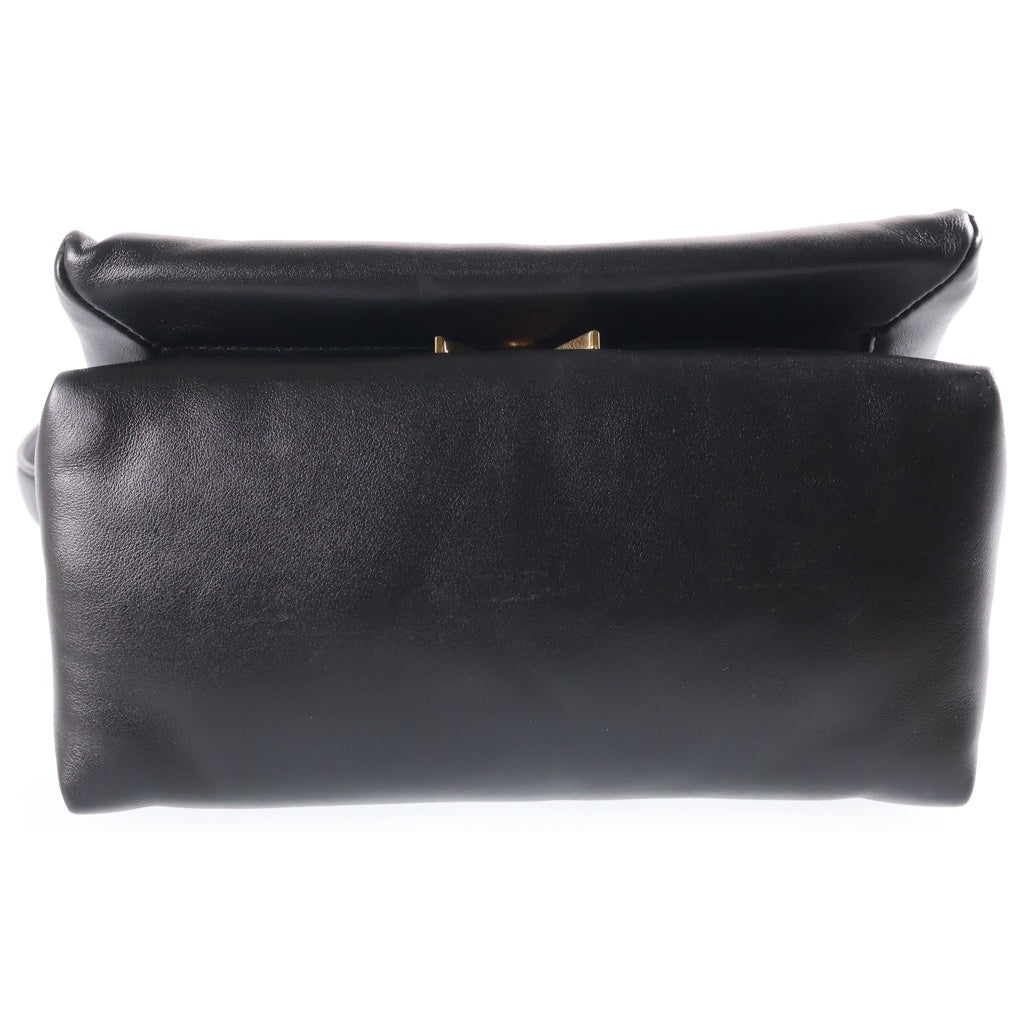 MARNI(マルニ) PRISMA SMALL BAG プリズマ スモール 3Way レザー ショルダーバッグ ハンドバッグ ブラック SBMP0122UO レディース