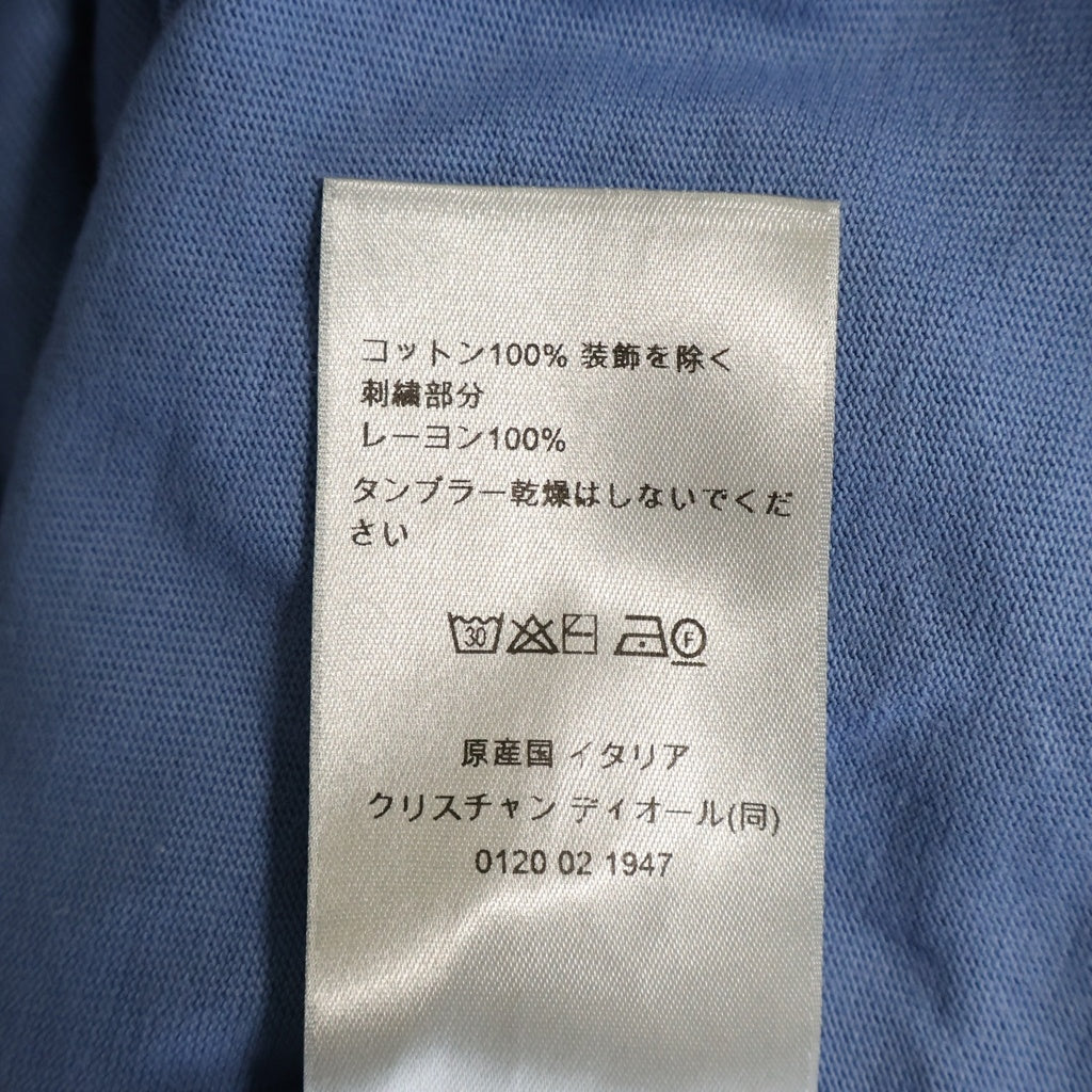 Christian Dior(クリスチャンディオール) CDicon CDアイコン クルーネック 半袖Tシャツ ライトブルー 943J605A0554