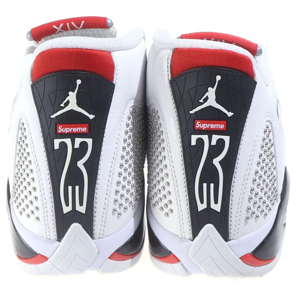 SUPREME(シュプリーム) AIR JORDAN 14 RETRO エアージョーダン レトロ ホワイト US10/28cm BV7630-106