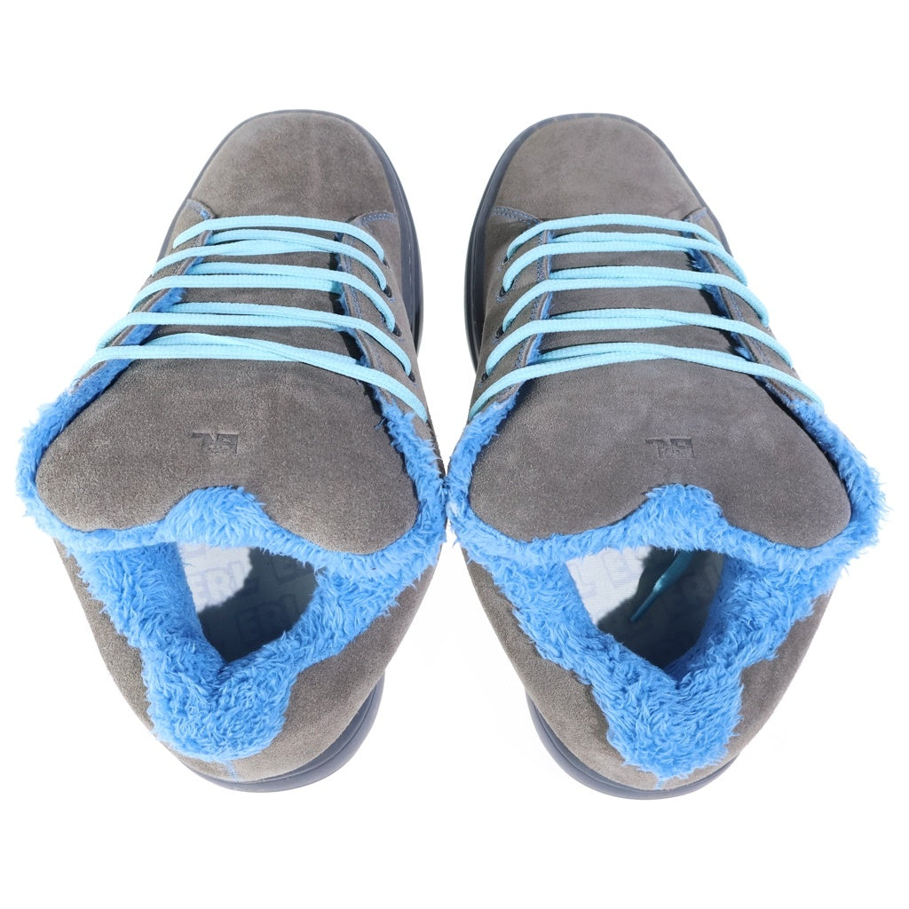 ERL(イーアールエル) SUEDE VAMP SKATE SNEAKER スエード ヴァンプ スケートスニーカー チャコールグレー