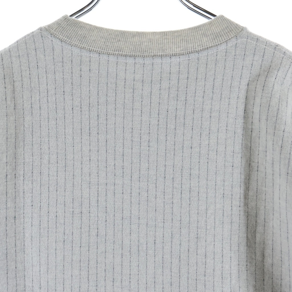 DIOR(ディオール) 22SS Embroidered Plain Weave Knit Short Sleeve エンブロイダード プレイン ウィーブ 刺繍ロゴ ホワイト 213J637A0739