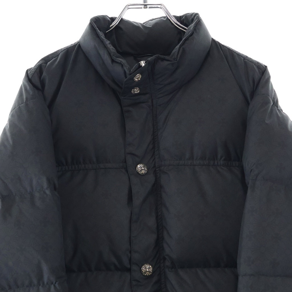 CHROME HEARTS(クロムハーツ) CH Plus Stiff Down Jacket CHプラス スティフ ダウンジャケット クロスボールボタン ダガージップ ブラック