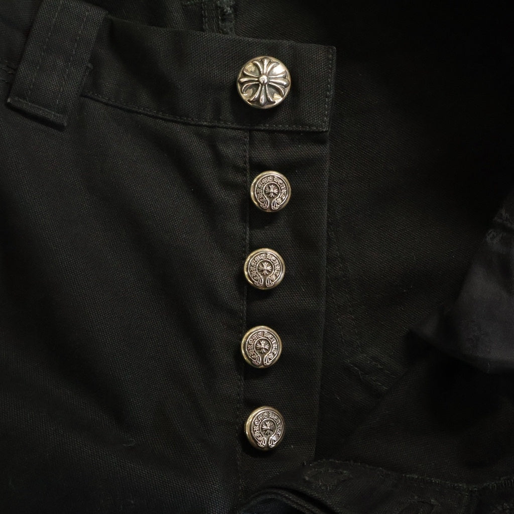 CHROME HEARTS(クロムハーツ) CARPENTER DOUBLE KNEE カーペンター ダブルニー ワークパンツ パンツ ブラック