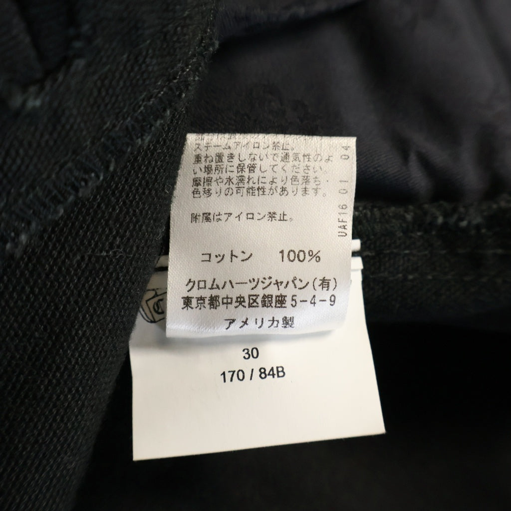 CHROME HEARTS(クロムハーツ) CARPENTER DOUBLE KNEE カーペンター ダブルニー ワークパンツ パンツ ブラック
