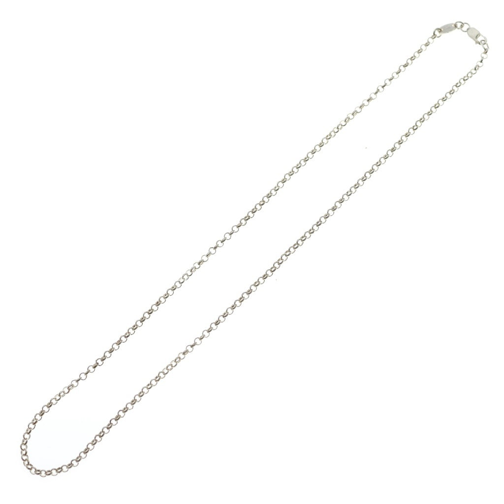 CHROME HEARTS(クロムハーツ) NECKCHAIN R16 ロールチェーンネックレス 16inch シルバー BCA082