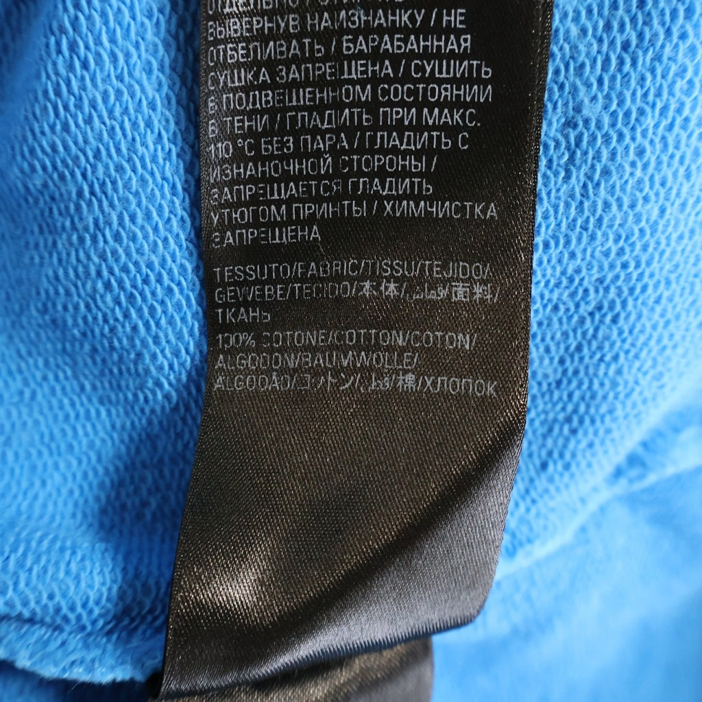BALENCIAGA(バレンシアガ) Political Campaign Large Fit Hoodie キャンペーンロゴ オーバーサイズ プルオーバーパーカー フーディー ブルー 620973 TNVG6