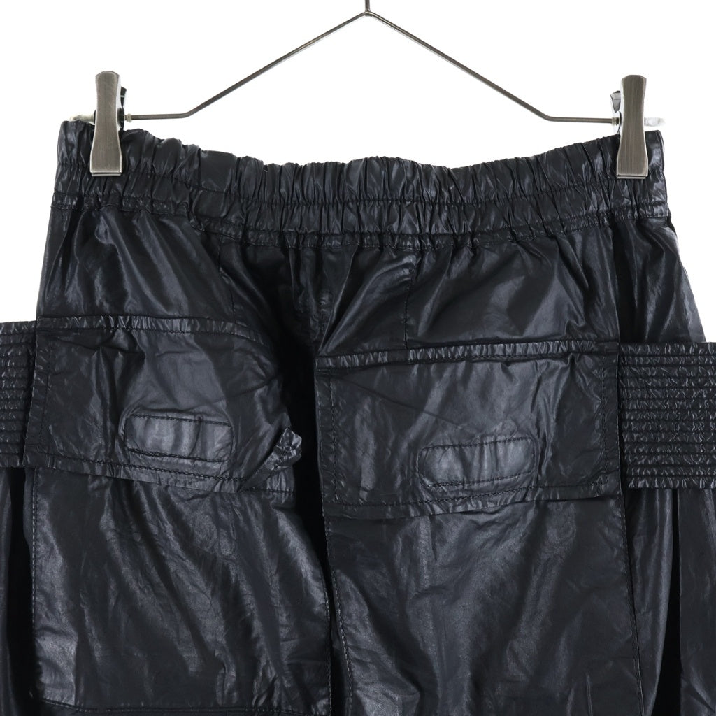 Rick Owens DRKSHDW(リックオウエンス ダークシャドウ) CARGO PODS カーゴポッズ サルエルハーフパンツ ブラック DU3376