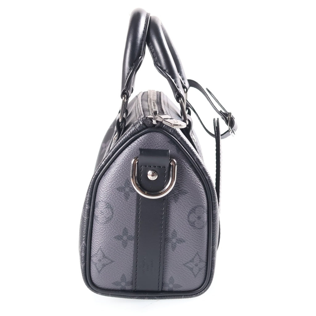 LOUIS VUITTON(ルイヴィトン) モノグラムエクリプス シティキーポル 2WAYバッグ ハンドバッグ ショルダーバッグ ブラック レザー×PVC M45936