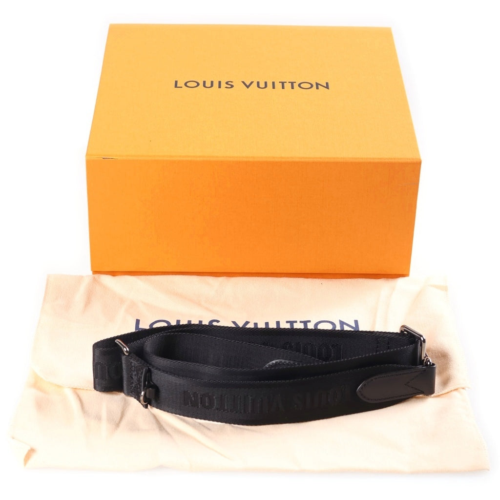 LOUIS VUITTON(ルイヴィトン) モノグラムエクリプス シティキーポル 2WAYバッグ ハンドバッグ ショルダーバッグ ブラック レザー×PVC M45936