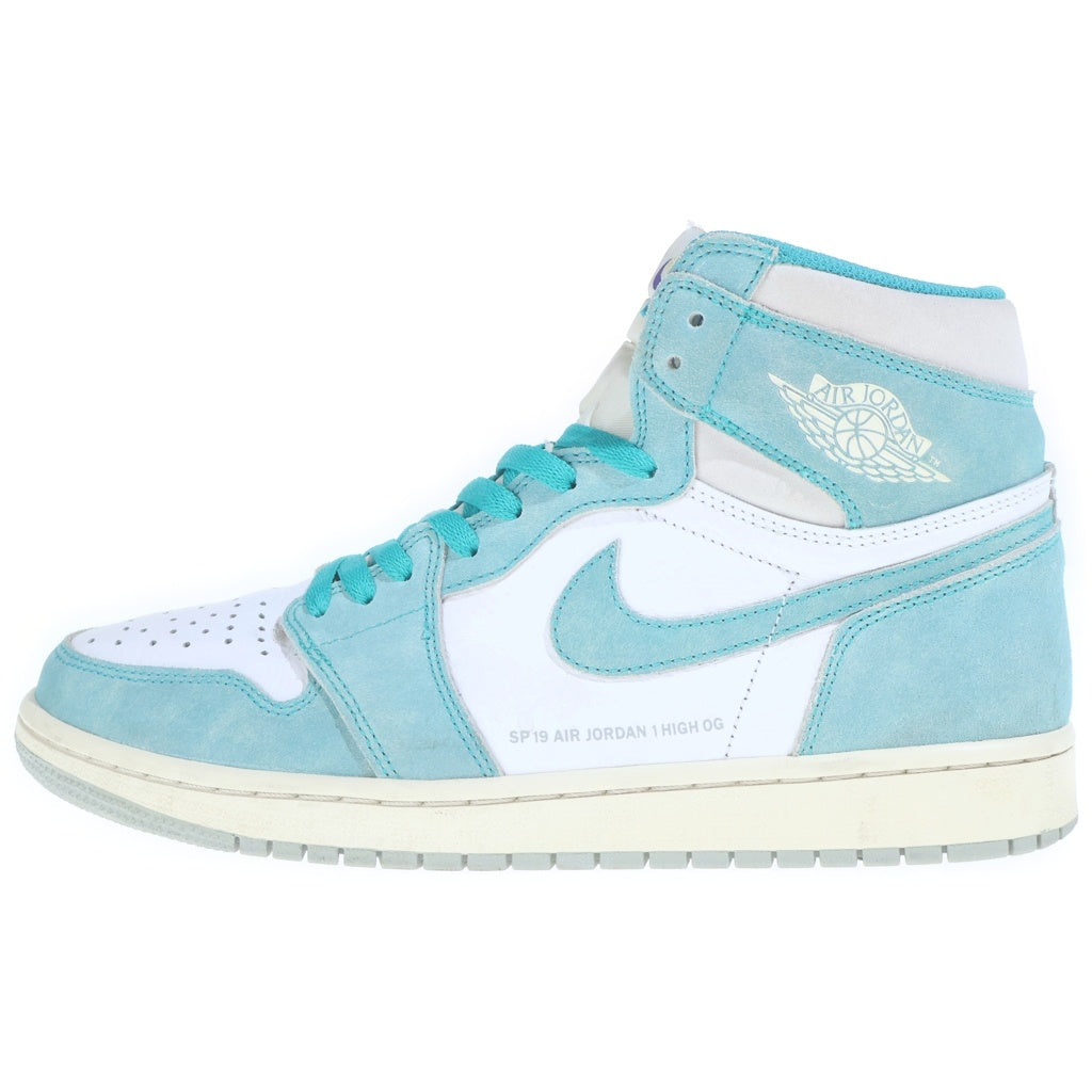 NIKE(ナイキ) AIR JORDAN1 RETRO HIGH OG 555088-311 エアジョーダン1 ターボグリーン ハイカットスニーカー ホワイト/グリーン US10/28cm