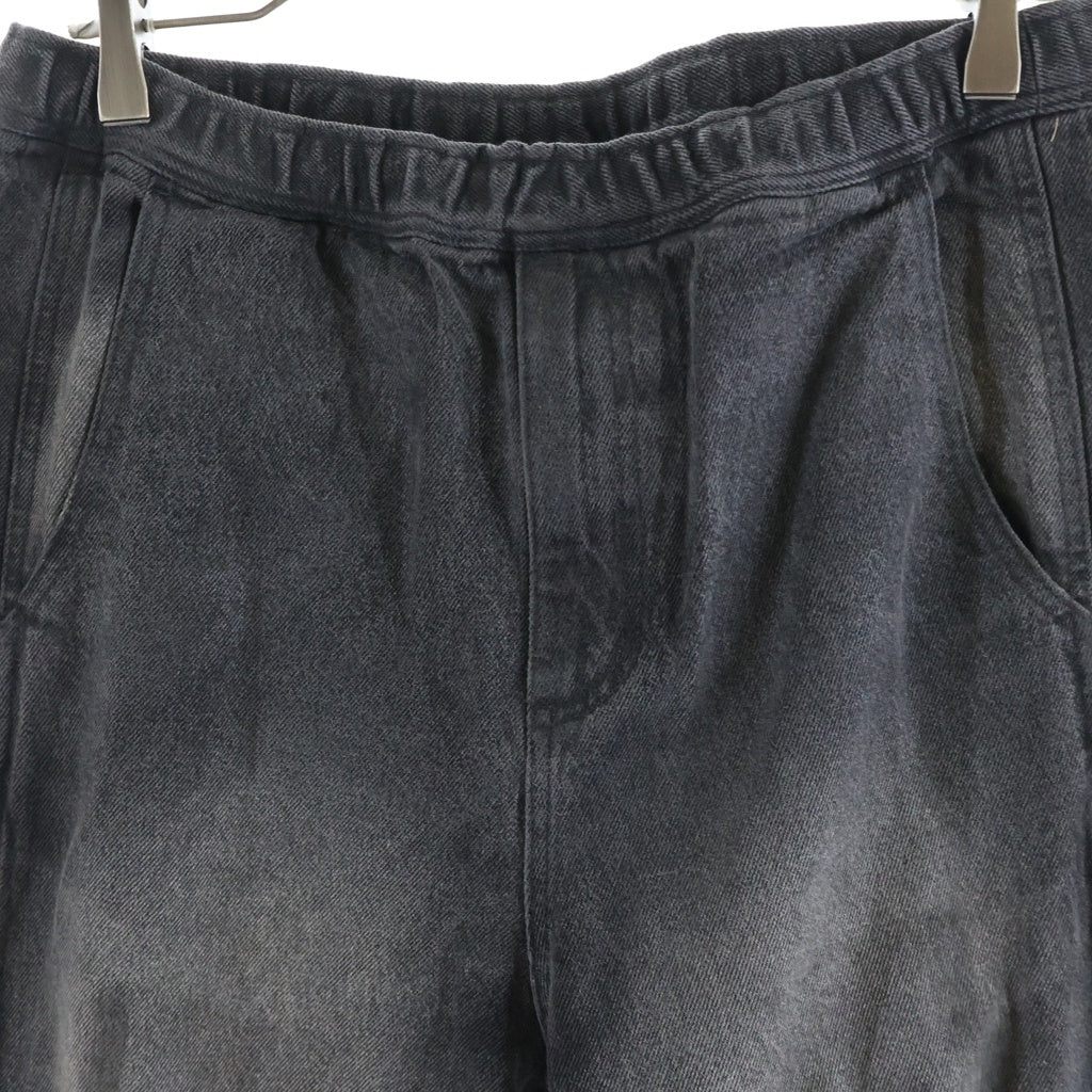 BREATH(ブレス) 25AW COATING SIDE BUTTON DENIM PANTS コーティング サイド ボタン デニムパンツ ブラックデニム BR25AW-P1016