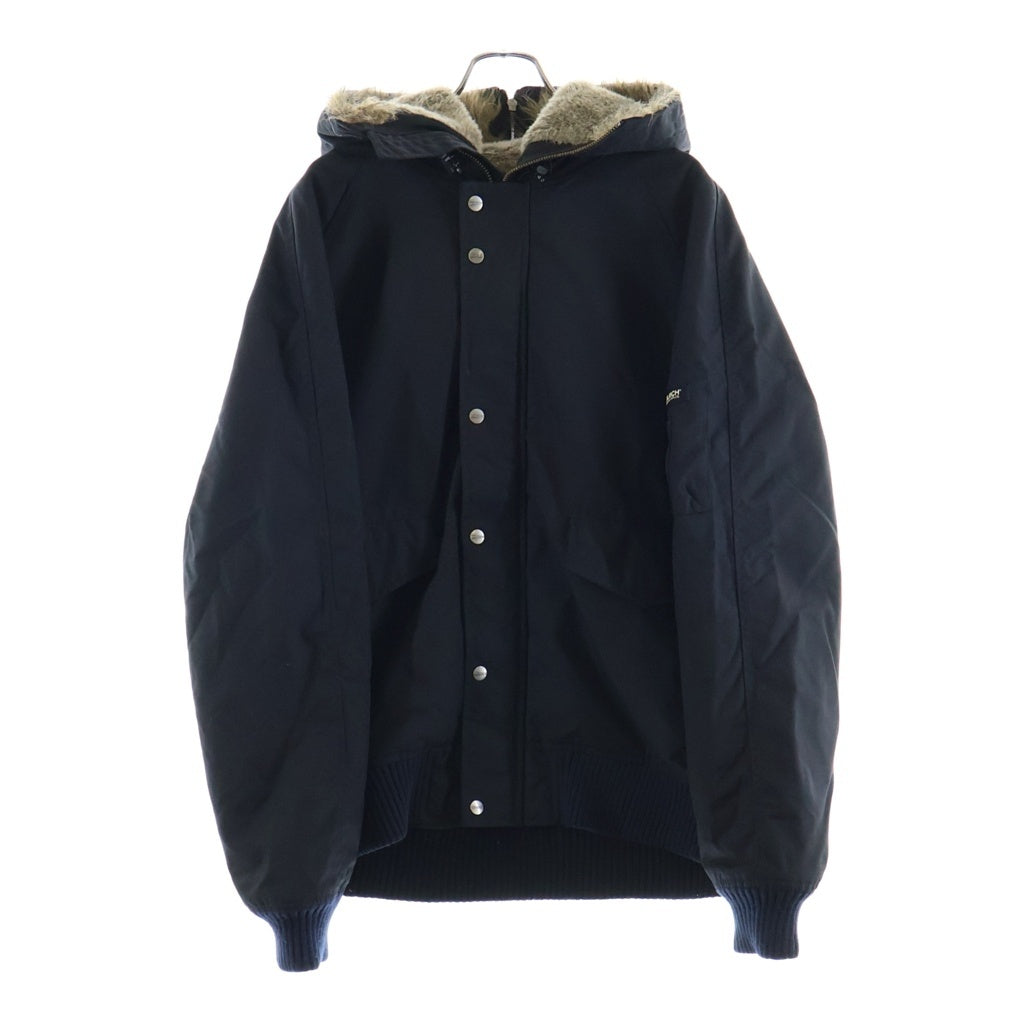 WOOLRICH(ウールリッチ) N-3Bタイプ ファー付 フライトジャケット ボンバージャケット ネイビー