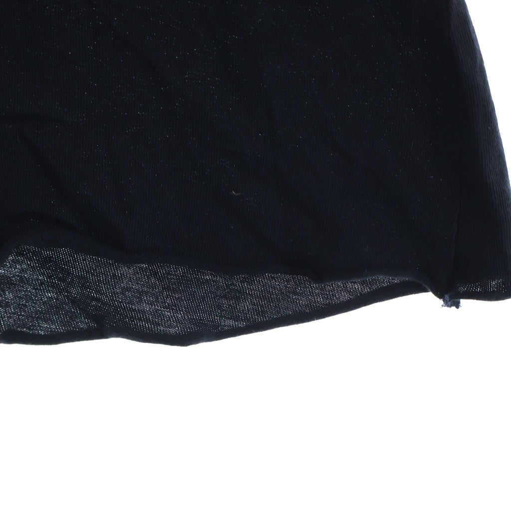 CHROME HEARTS(クロムハーツ) VINE DAGGER ヴァインダガー カットオフ 半袖 クルーネック Tシャツ ブラック レディース