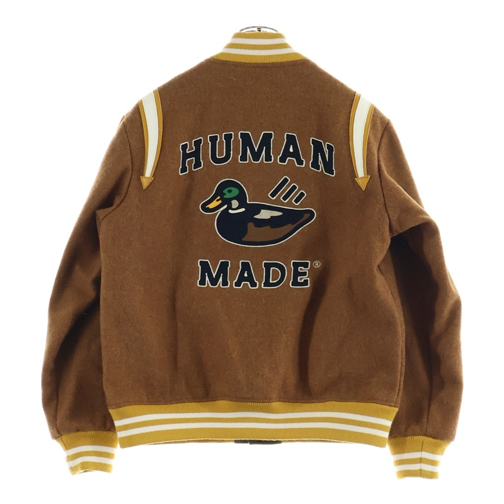 HUMAN MADE(ヒューマンメイド) 20SS Varsity Studium Jacket リバーシブル スタジャン ジャケット ブラウン