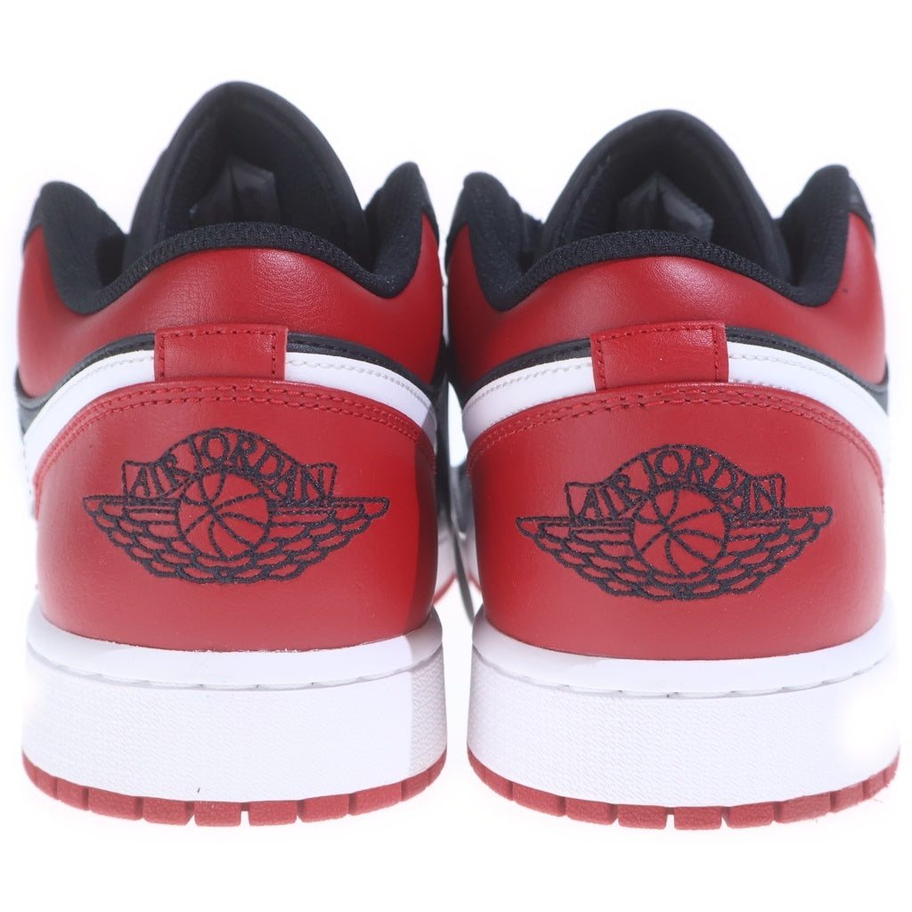 NIKE(ナイキ) AIR JORDAN LOW BRED 553558-066 エアジョーダン 1 ロー ブレッド ローカットスニーカー レッド/ブラック US12/30cm