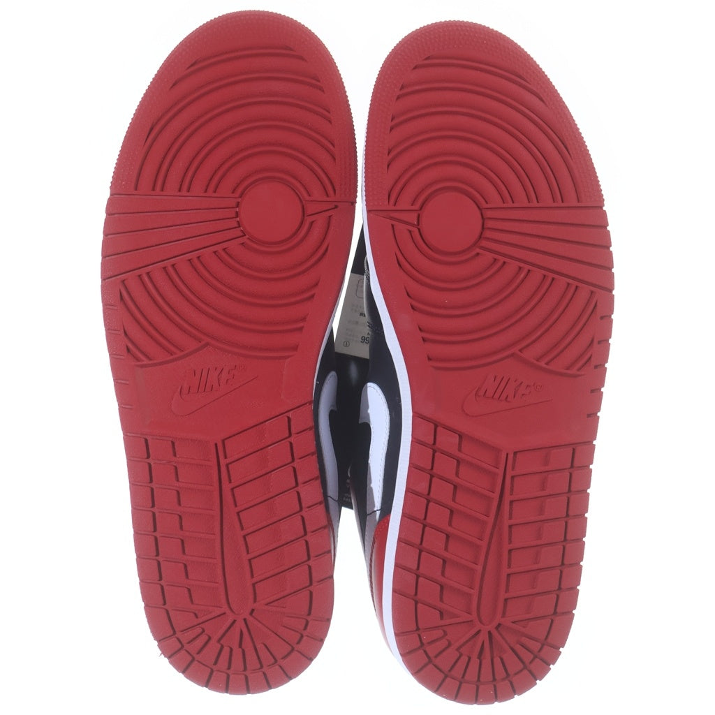 NIKE(ナイキ) AIR JORDAN LOW BRED 553558-066 エアジョーダン 1 ロー ブレッド ローカットスニーカー レッド/ブラック US12/30cm