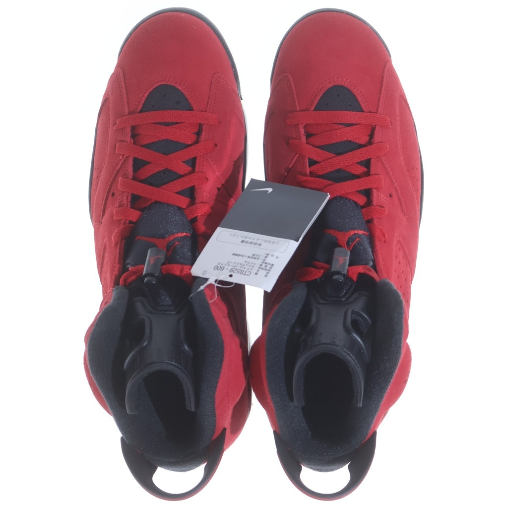 NIKE(ナイキ) AIR JORDAN RETRO TORO BRAVO CT8529-600 エアジョーダン 6 レトロ トロ ブラボー ハイカットスニーカー レッド/ブラック US12/30cm