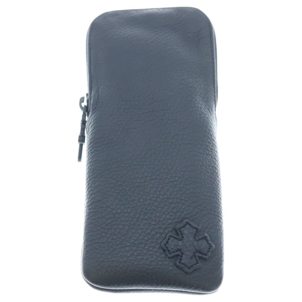 CHROME HEARTS(クロムハーツ) COX UCKER コックサッカー CHクロステンプル ウェリントンメガネ アイウェア ブラック/シルバー