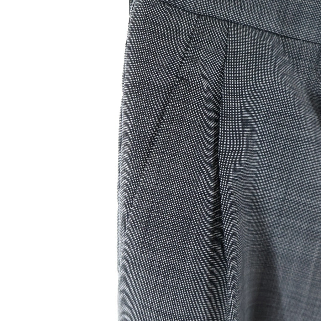 MAATEE&SONS(マーティーアンドサンズ) 25SS SHORT TROUSER ウールモヘア ショートトラウザーズ ショーツ ハーフパンツ グレー MT5103-0216B