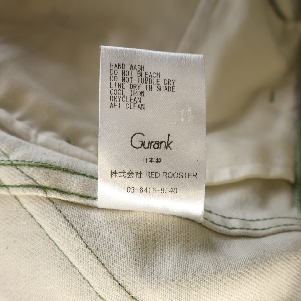 NO BRAND(ノーブランド) GURANK Camo Cargo Shorts グランク カモ カーゴ ショーツ ハーフパンツ グリーン 25K02